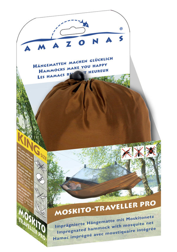 Amazonas Hängematte 'Moskito-Traveller Pro'