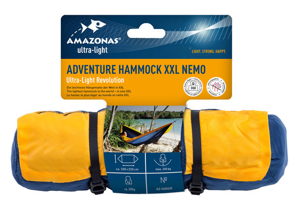 Amazonas Leichthängematte 'Adventure XXL Nemo'