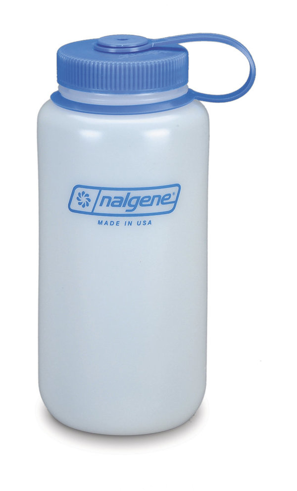 Nalgene Trinkflasche HDPE 'WH' - weiß 1,0 L