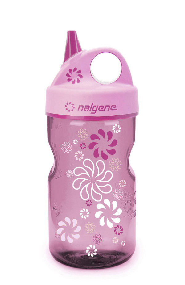 Nalgene Kinderflasche 'Grip-n-Gulp' - 0,35 L pink Räder