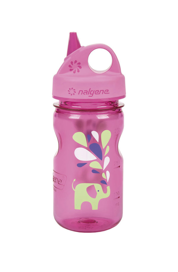 Nalgene Kinderflasche 'Grip-n-Gulp' - 0,35 L pink Elefant