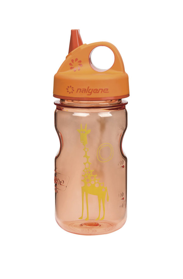 Nalgene Kinderflasche 'Grip-n-Gulp' - 0,35 L orange Giraffe