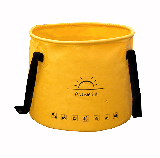 ActiveSol Falteimer  - gelb 20 Liter