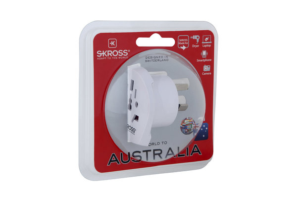 Skross Country Steckeradapter  - World to Australia/China