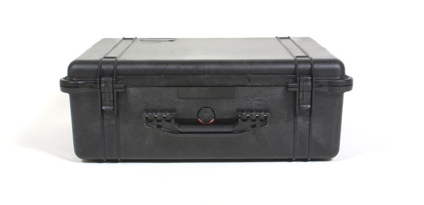 Peli Box - schwarz 1600 mit Schaumeinsatz