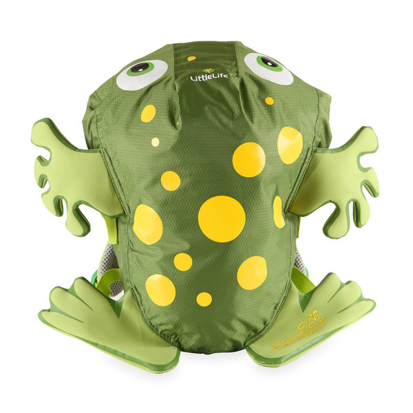 LittleLife Kinderrucksack 'Swim' - Grüner Frosch 10 L