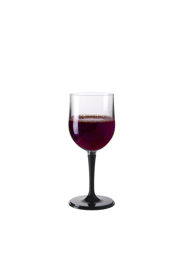 BasicNature Outdoor 'Weinglas' - schwarz 340 ml